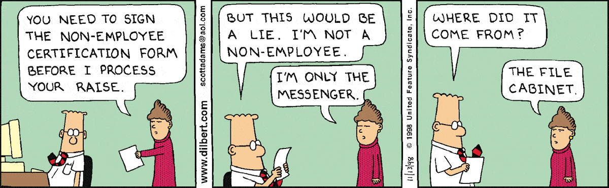 Dilbert Cartoon